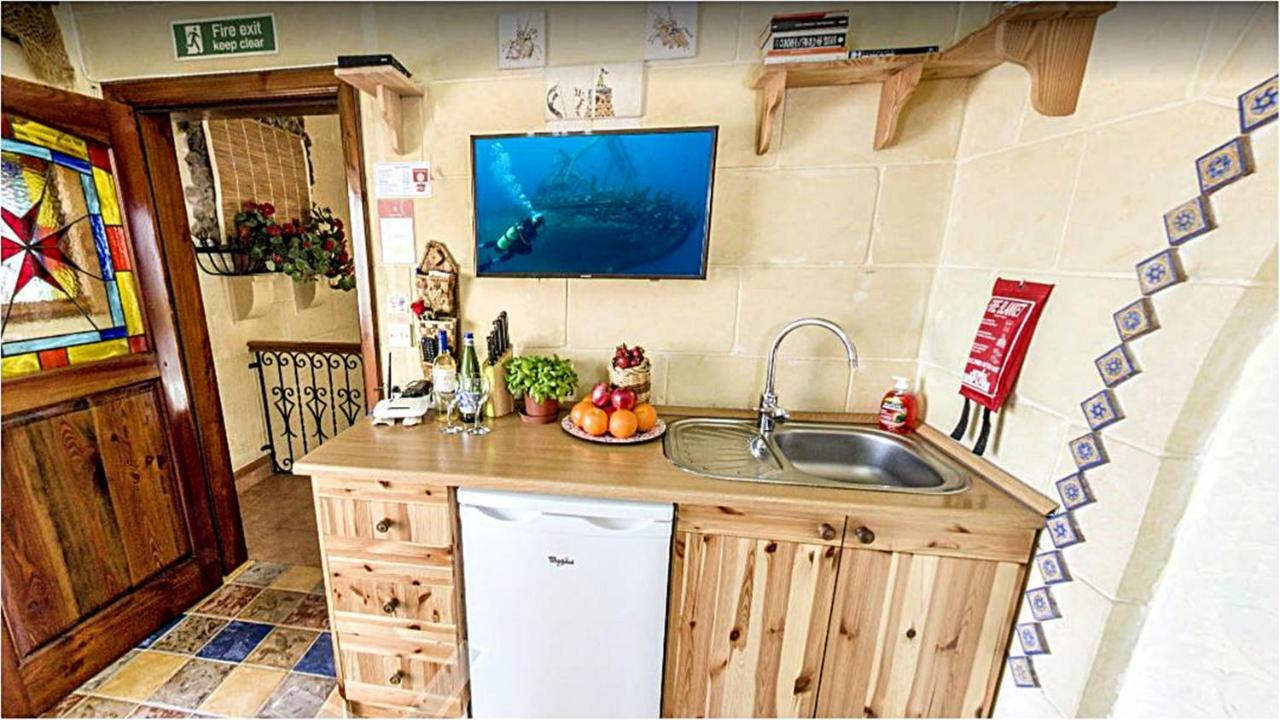 Great Seaviews Location - Free Gozo Taxi Service, Fast Wifi, Bicycles, Bbq & Parking, No Car Needed Għajnsielem Exterior foto